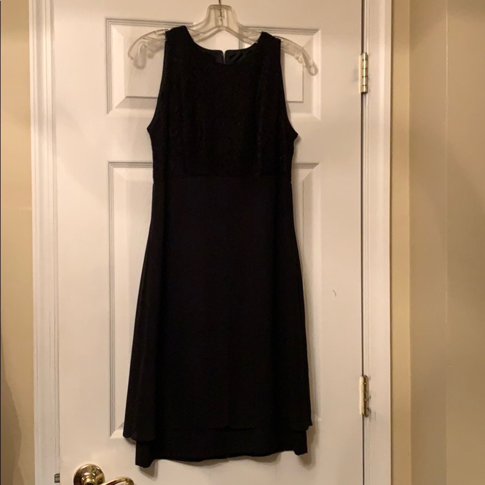 Little Black Dress with lace bodice
